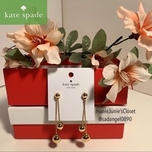 KATE SPADE GOLD EARRINGS